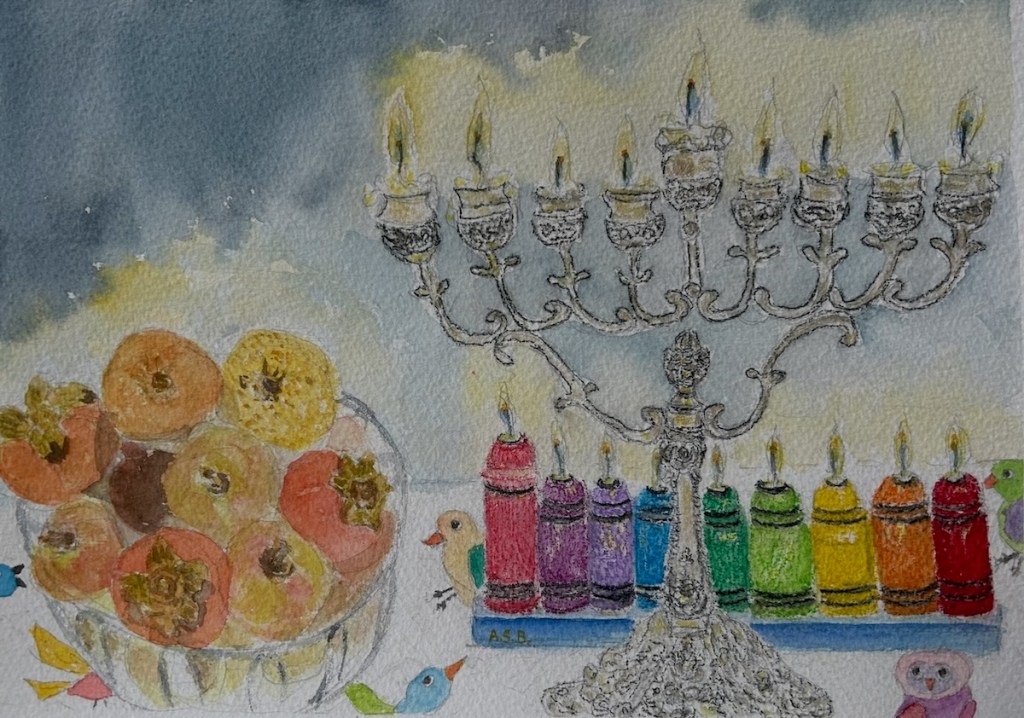 Hanukkiahs Spreading Light
