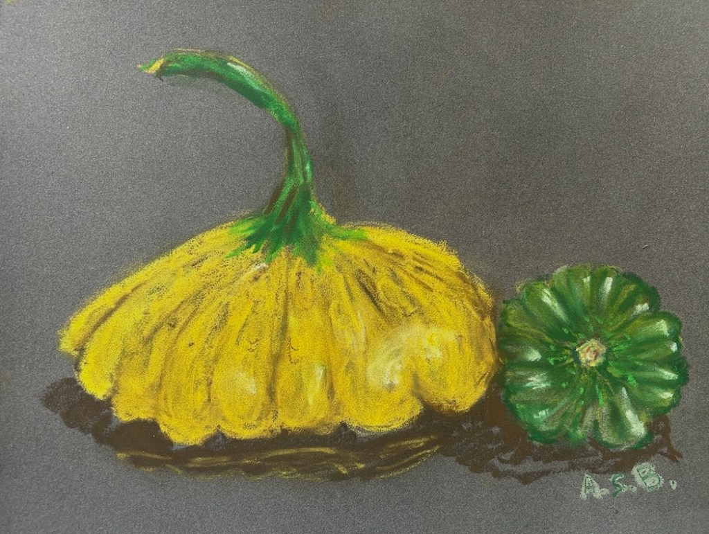 Pattypan in Pastel