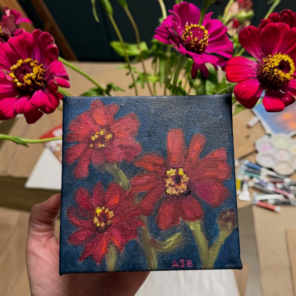 Small Zinnias