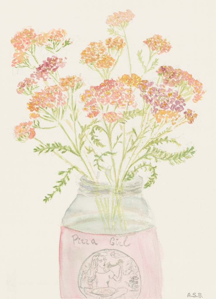 Yarrow In Pizza Girl Jar